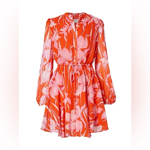 Milly Reina Parrot Tulip Dress, size 6 - Picture 2 of 2